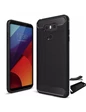 Needion - Teleplus LG G6 Özel Karbon ve Silikonlu Kılıf  Siyah