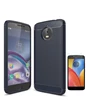 Needion - Teleplus Motorola Moto E4 Plus Özel Karbon ve Silikonlu Kılıf   Cam Ekran Koruyucu Lacivert