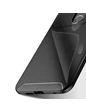 Needion - Teleplus Nokia 5.1 Plus Negro Karbon Silikon Kılıf  Siyah