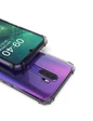 Needion - Teleplus Oppo A5 2020 Kılıf Darbe Korumalı Silikon   Nano Ekran Koruyucu Şeffaf