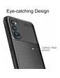 Needion - Teleplus Oppo Reno4 Kılıf Negro Karbon Silikon   Tam Kapatan Ekran Koruyucu Siyah