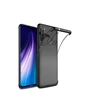 Needion - Teleplus Realme 6i Kılıf Lüks Lazer Silikon    Nano Ekran Koruyucu Siyah