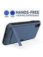 Needion - Teleplus ROAR iPhone 6s Awesome Hyrbid Kartlıklı Standlı Kapak Kılıf   Nano Ekran Koruyucu Siyah