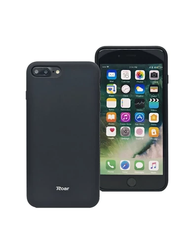 Needion - Teleplus Roar iPhone 7 Plus Kılıf Jelly Silikon Kılıf   Nano Ekran Koruyucu