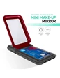 Needion - Teleplus ROAR iPhone 8 Aynalı Kartlıklı Kapak Kılıf   Nano Ekran Koruyucu Siyah