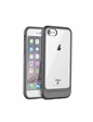Needion - Teleplus Roar iPhone 8 Ultra Thin Ace Sert Plastik Kılıf Kapak   Nano Cam Ekran Koruyucu Siyah