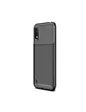 Needion - Teleplus Samsung Galaxy A01 Kılıf Negro Karbon Silikon   Nano Ekran Koruyucu Siyah