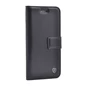 Needion - Teleplus Samsung Galaxy A10 Kılıf Kartlıklı Standlı cüzdan Kılıf   Nano Ekran Koruyucu Siyah