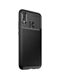Needion - Teleplus Samsung Galaxy A20 Kılıf Negro Karbon Silikon    Tam Kapatan Cam Siyah