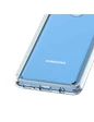 Needion - Teleplus Samsung Galaxy A21S Kılıf Coss Sert Silikon   Nano Ekran Koruyucu Şeffaf