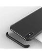 Needion - Teleplus Samsung Galaxy A30 Kılıf 3-1 Ays zore Buzlu Mat Sert Kapak   Nano Ekran Koruyucu Siyah