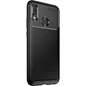 Needion - Teleplus Samsung Galaxy A30 Kılıf Negro Karbon Silikon    Tam Kapatan Cam Siyah