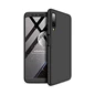 Needion - Teleplus Samsung Galaxy A50 Kılıf 360 Full Koruma Sert Kapak    Nano Ekran Koruyucu Siyah