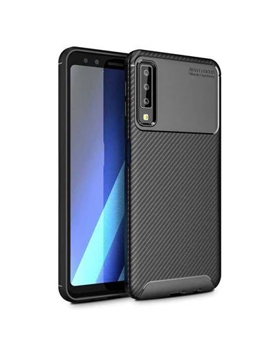 Needion - Teleplus Samsung Galaxy A50 Kılıf Ultra Koruma Negro Silikonlu    Nano Ekran Koruyucu