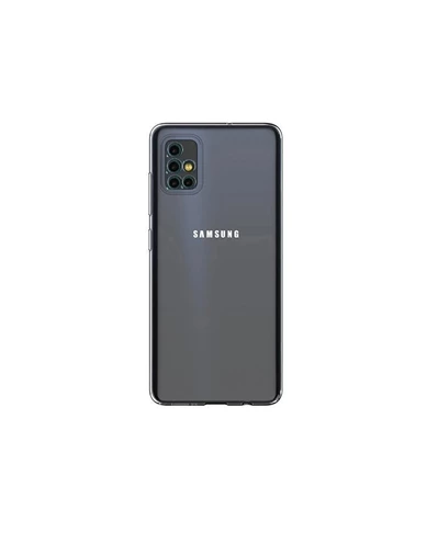 Needion - Teleplus Samsung Galaxy A51 Kılıf Kamera Korumalı Silikon   Nano Ekran Koruyucu