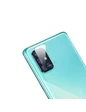 Needion - Teleplus Samsung Galaxy A51 Kılıf Lüks Lazer Yüzüklü Silikon   Nano Ekran Koruyucu  Kamera Nano Ekran Koruyucu Siyah