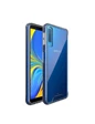 Needion - Teleplus Samsung Galaxy A7 2018 Gard Ultra Sert Silikonlu Kılıf   Tam Kapatan Cam Şeffaf