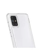 Needion - Teleplus Samsung Galaxy A71 Kılıf Coss Sert Hibrit Silikon   Nano Ekran Koruyucu  Kartlıklı Slim Cüzdan Şeffaf