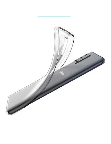 Needion - Teleplus Samsung Galaxy A71 Kılıf Lüks Silikon   Nano Ekran Koruyucu