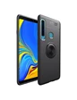 Needion - Teleplus Samsung Galaxy A9 2018 Ravel Yüzüklü Silikonlu Kılıf  Siyah