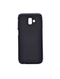 Needion - Teleplus Samsung Galaxy J4 Plus Soft Silikon Kılıf   Nano Ekran Koruyucu Siyah