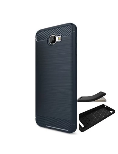 Needion - Teleplus Samsung Galaxy J5 Prime Özel Karbon ve Silikonlu Kılıf 