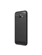 Needion - Teleplus Samsung Galaxy J6 Plus Özel Karbon ve Silikonlu Kılıf   Nano Ekran Koruyucu Siyah