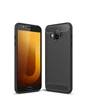 Needion - Teleplus Samsung Galaxy J7 Duo Özel Karbon ve Silikonlu Kılıf  Siyah