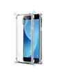 Needion - Teleplus Samsung Galaxy J7 Pro Darbe Koruma Silikon Kılıf   Nano Ekran Koruyucu Şeffaf
