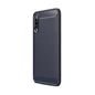 Needion - Teleplus Samsung Galaxy M30 Kılıf Özel Karbon Silikon    Nano Ekran Koruyucu Lacivert
