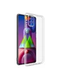Needion - Teleplus Samsung Galaxy M51 Kılıf Kamera Korumalı Silikon   Nano Ekran Koruyucu Şeffaf