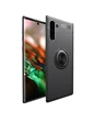 Needion - Teleplus Samsung Galaxy Note 10 Kılıf Ravel Yüzüklü Silikon  Siyah