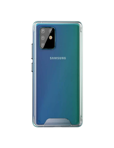 Needion - Teleplus Samsung Galaxy Note 10 Lite Kılıf Gard Darbeye Dayanıklı Silikon   Tam Kapatan Ekran Koruyucu