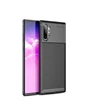 Needion - Teleplus Samsung Galaxy Note 10 Plus Kılıf Negro Karbon Dokulu Silikon  Siyah