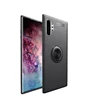 Needion - Teleplus Samsung Galaxy Note 10 Plus Kılıf Ravel Yüzüklü Silikon  Siyah