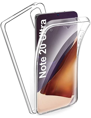 Needion - Teleplus Samsung Galaxy Note 20 Ultra 360 Ön Arka Silikon Kılıf 