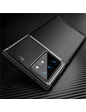 Needion - Teleplus Samsung Galaxy Note 20 Ultra Kılıf Negro Karbon Dokulu Silikon  Siyah