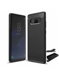 Needion - Teleplus Samsung Galaxy Note 8 Kılıf Özel Karbon ve Silikonlu   Siyah