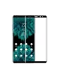 Needion - Teleplus Samsung Galaxy Note 9 Kılıf Mat Neva Silikon    Full Yapışan Cam Siyah