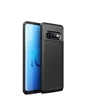Needion - Teleplus Samsung Galaxy S10 Kılıf Negro Karbon Silikon    Tam Yapışan Cam Siyah
