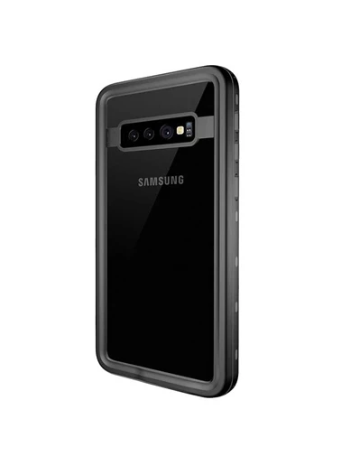 Needion - Teleplus Samsung Galaxy S10 Plus Kılıf Çift Katmanlı 360 Profesyonel Su Geçirmez 