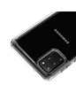 Needion - Teleplus Samsung Galaxy S20 Kılıf Coss Sert Hibrit Silikon  Şeffaf