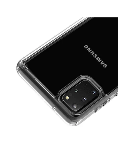 Needion - Teleplus Samsung Galaxy S20 Kılıf Coss Sert Hibrit Silikon   Tam Kapatan Ekran Koruyucu