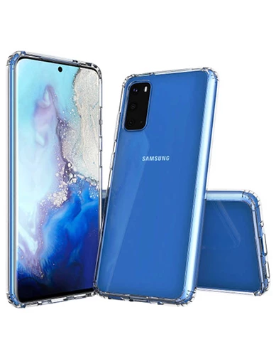 Needion - Teleplus Samsung Galaxy S20 Kılıf Magic Kristal Sert Silikon 