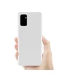 Needion - Teleplus Samsung Galaxy S20 Plus Kılıf Hayalet 0.4mm Silikon   Tam Kapatan Ekran Koruyucu Şeffaf