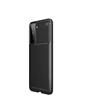 Needion - Teleplus Samsung Galaxy S21 FE Kılıf Karbon Dizayn Silikon   Nano Ekran Koruyucu Siyah
