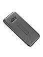 Needion - Teleplus Samsung Galaxy S8 Bracket Standlı Mıknatıslı Kapak Kılıf  Siyah