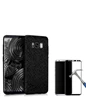 Needion - Teleplus Samsung Galaxy S8 Plus Prizma Sert Kapak Kılıf  Full Cam  Siyah