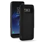 Needion - Teleplus Samsung Galaxy S8 Plus Şarjlı Kılıf 5200mAh Siyah Renkli