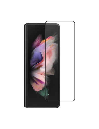 Needion - Teleplus Samsung Galaxy Z Fold3 5g Full Yapışan Cam Ekran Koruyucu 